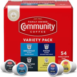 Variety Pack Premium Single Serve Cups (54-Count)
