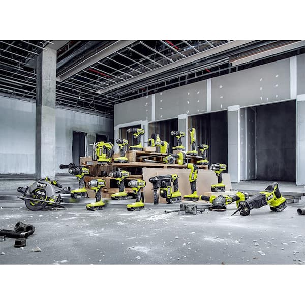 RYOBI - ONE+ HP 18V Brushless Cordless 1 in. SDS-Plus Rotary Hammer Drill (Tool Only)