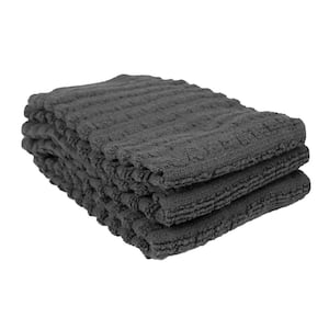 THE CLEAN STORE Cotton Hand Towels, Solid Gray/White 10-Pack 79331 - The  Home Depot