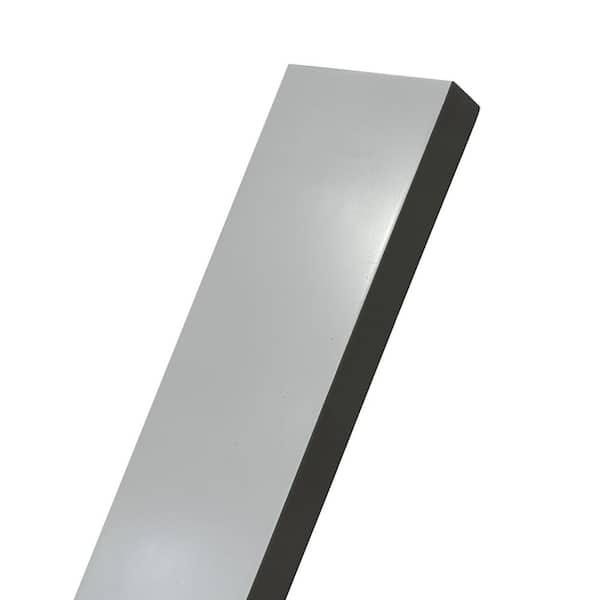 Bremen Shaker Gray 3 in. W x 0.75 in. D x 96 in. H Cabinet Filler
