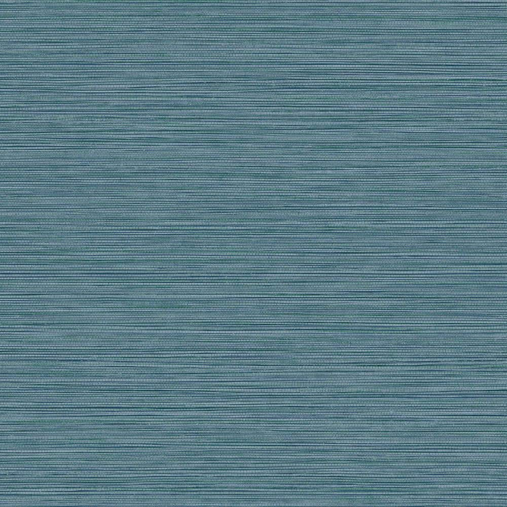 Seabrook Designs Grasslands Nautical Ocean Blue Vinyl Strippable Roll 