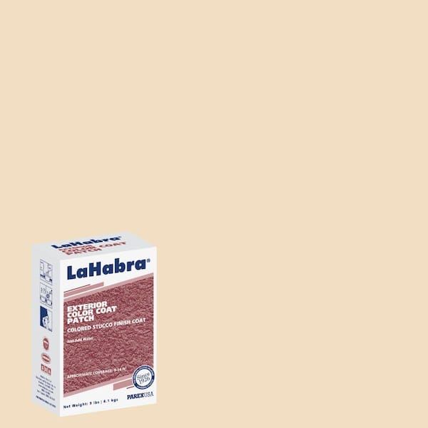 LaHabra 9 lb. Exterior Stucco Color Patch #25 Saddleback