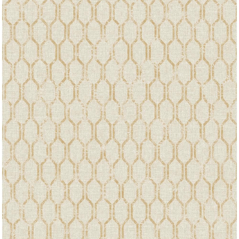 Reviews for Advantage Elodie Neutral Geometric Strippable Wallpaper (Covers   sq. ft.) | Pg 1 - The Home Depot