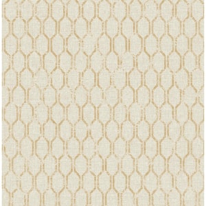 Elodie Neutral Geometric Strippable Wallpaper (Covers 56.4 sq. ft.)