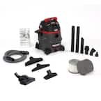 14 Gal. 2-Stage HEPA Commercial Wet/Dry Shop Vacuum with Filter, Dust Bag, Professional Hose and Accessories