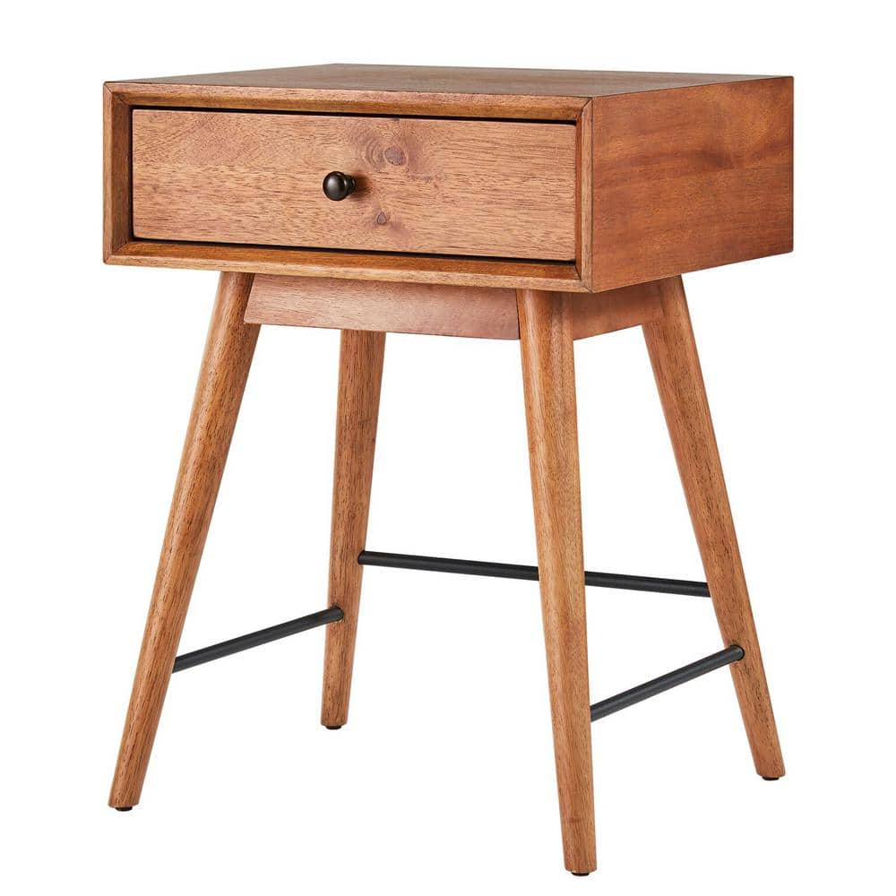 INSPIRE Q Raker Brown End Table 40579BR043A - The Home Depot