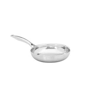 Black Cube 9 .5 in. Stainless Steel Frying Pan Stainless