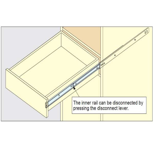 28 in. Side Mount Over Extension Ball Bearing Drawer Slides 28 in. Side Mount Over Extension Ball Bearing Drawer Slides