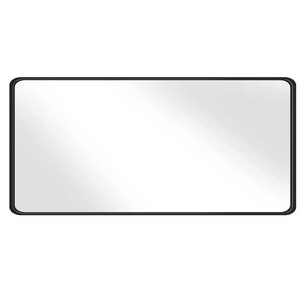 TOOLKISS 40 in. W x 32 in. H Rectangular Aluminum Framed Wall Bathroom  Vanity Mirror in Gold B10080BG - The Home Depot