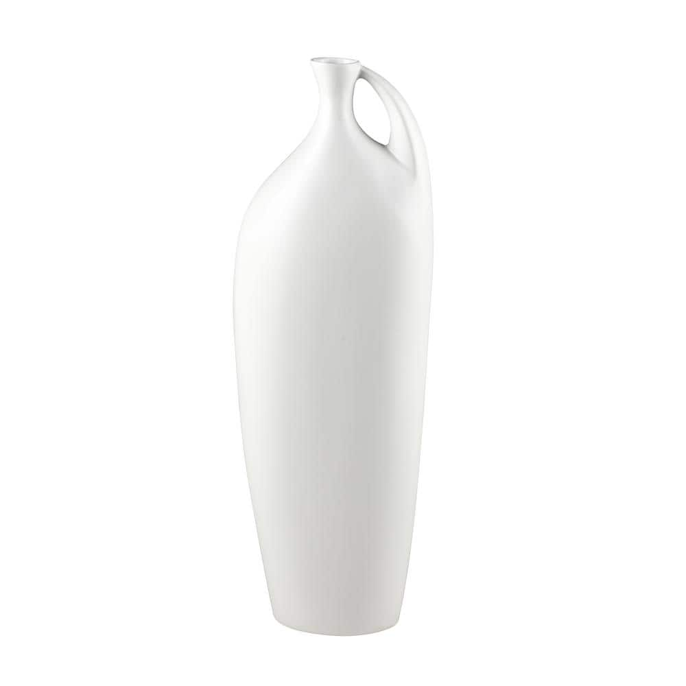 Elaine Ceramic 2 In Decorative Vase In White Large HD 231025329   White Unbranded Vases Hd 231025329 64 1000 