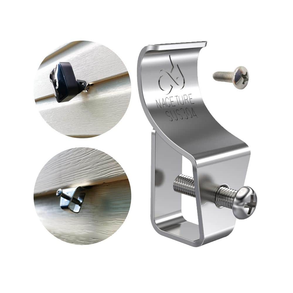 Vinyl Siding Hooks for Horizontal Vinyl Siding with Gaps Mount Home Security Camera (6-Pack) price history on PriceWatchPro