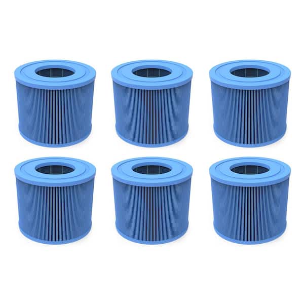JLeisure 4.13 in. Dia Pool Water Filter Replacement Cartridge for ECO Pump (6-Pack)