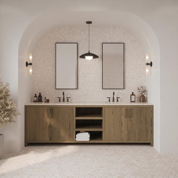 Repose White 10.125 in. x 11.75 in. Hexagon Honed Marble Wall and Floor Mosaic Tile (12.39 sq. ft. /Case)