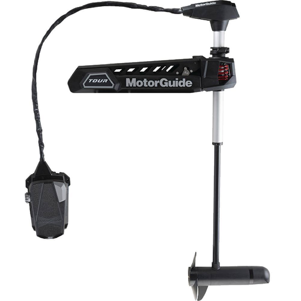 Motuide Tour Freshwater Bow Mount Foot Control With Hd Universal Sonar 24v 82 Lbs Thrust 45 In 942100040 The Home Depot