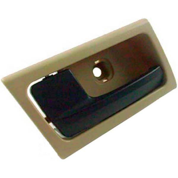 Unbranded Interior Door Handle - Front Left - Black Lever+Beige Housing (Camel) 2006-2011 Ford Crown Victoria V8
