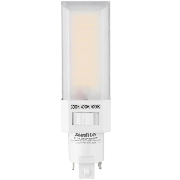 Ter ere van een schuldeiser wijsvinger Sunlite 18-Watt Replacement LED CCT PLD Bi-Pin Base Recessed Plug Play  Light Bulb Electronic Ballast Compatible 3000K To 5000K HD03562-1 - The  Home Depot