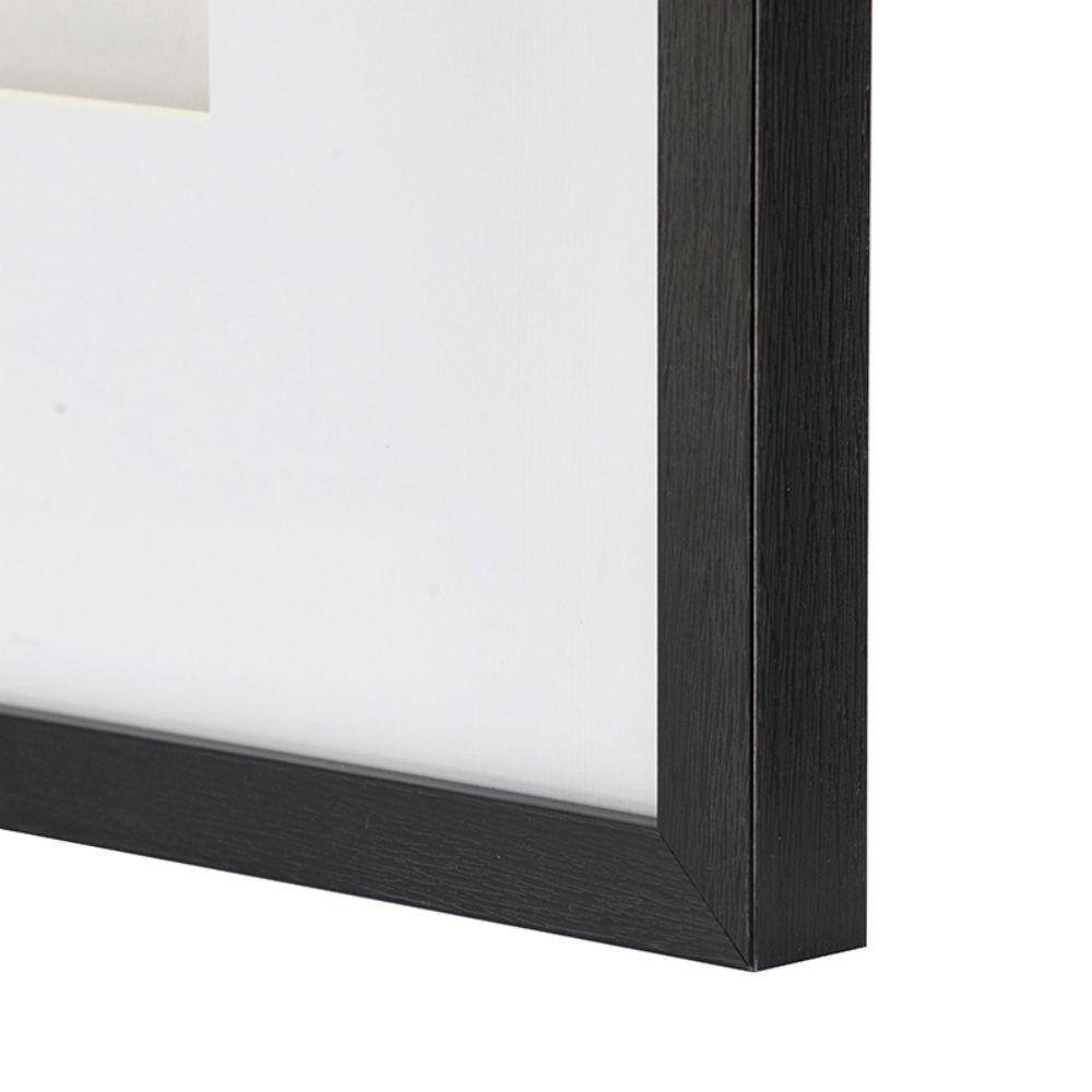 Black and White Architectural Framed Canvas Prints Set of 4