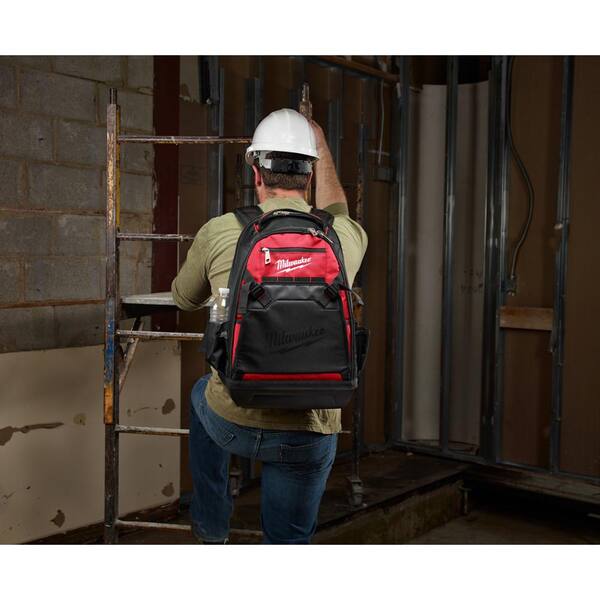 Milwaukee - M18 18-Volt Cordless Lithium-Ion Brushless 1/4 in. Hex Impact Driver Kit with Backpack and Bit Set