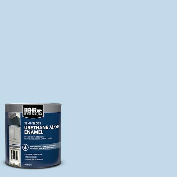 1 qt. #M520-2 After Rain Semi-Gloss Enamel Urethane Alkyd Interior/Exterior Paint