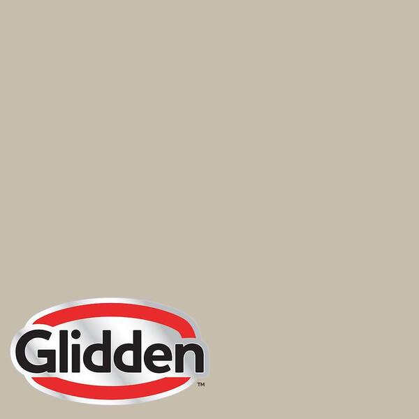Glidden Essentials 1 gal. #HDPWN27U Burmese Beige Flat Exterior Paint