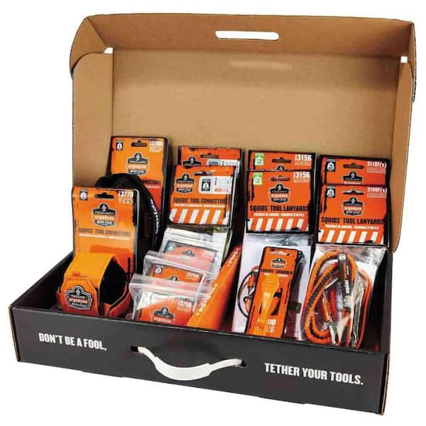 Squids 3183 Carpenter and Laborer's Tool Tethering Kit