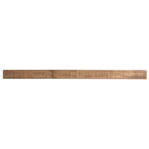 24 in. x 6 in. Aged Oak Solid Timber Kitchen Floating Decorative Wall Shelf