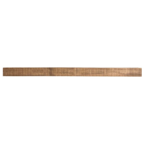 48 in. x 6 in. Aged Oak Solid Timber Decorative Wall Shelf