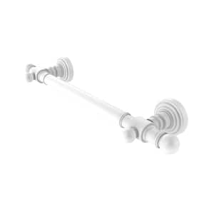 Waverly Place Collection 24 in. Smooth Grab Bar in Matte White