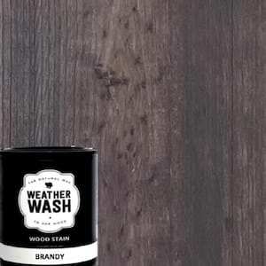 1 qt. Brandy WeatherWash Aging Interior Water-Based Wood Stain