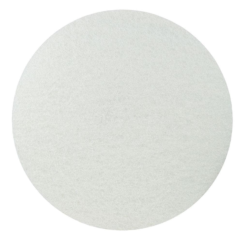 Quickie 17 in. Light Duty Floor Polishing Pad7221 The Home Depot