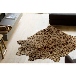 Josephine Cheetah 5 ft. x 7 ft. Specialty Abstract Cowhide Area Rug