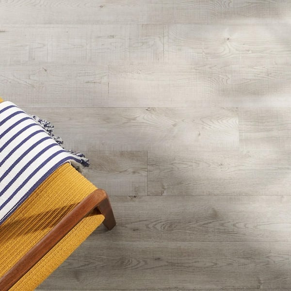 Lexington 28 mil 6.14 in. x 47.92 in. Misty Sky Click Lock Waterproof Luxury Vinyl Plank Flooring (23.46 sq. ft./case)