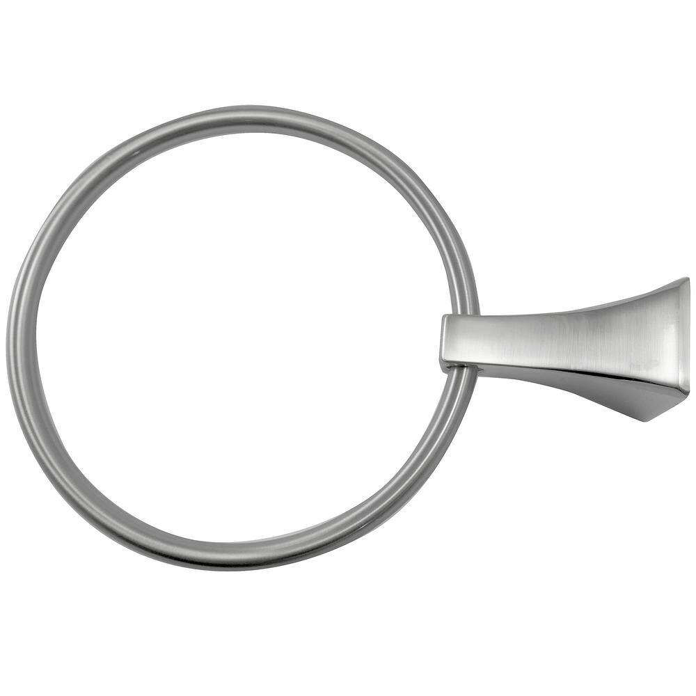 Satin Nickel Wall Mounted Towel Ring