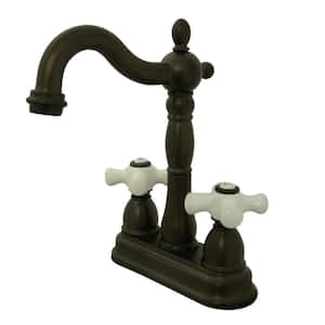 Heritage 2-Handle Bar Faucet in Oil Rubbed Bronze