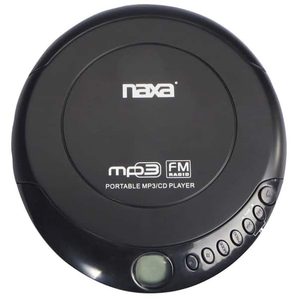 Naxa Slim Personal Anti-Shock CD Player/FM Radio