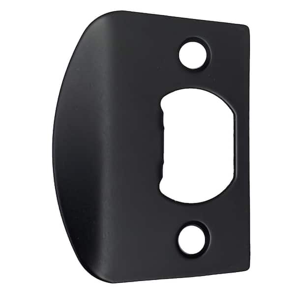 Design House Oil Rubbed Bronze Latch Strike Plate 811620 The Home Depot