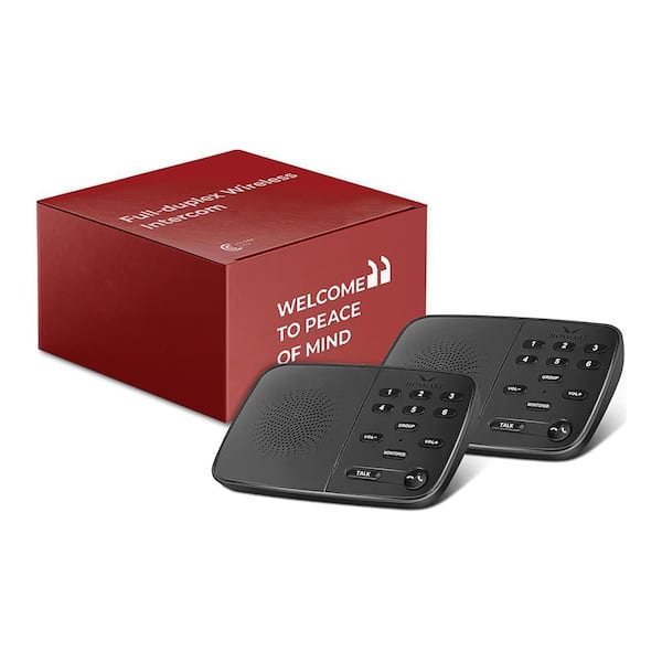 Wireless Intercom System for Home and Business, 2024 2-Way Full Duplex, 1200 ft. Range, Ultra Speak Pro Intercom