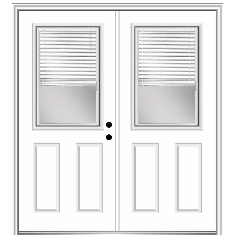 Home depot exterior doors with blinds