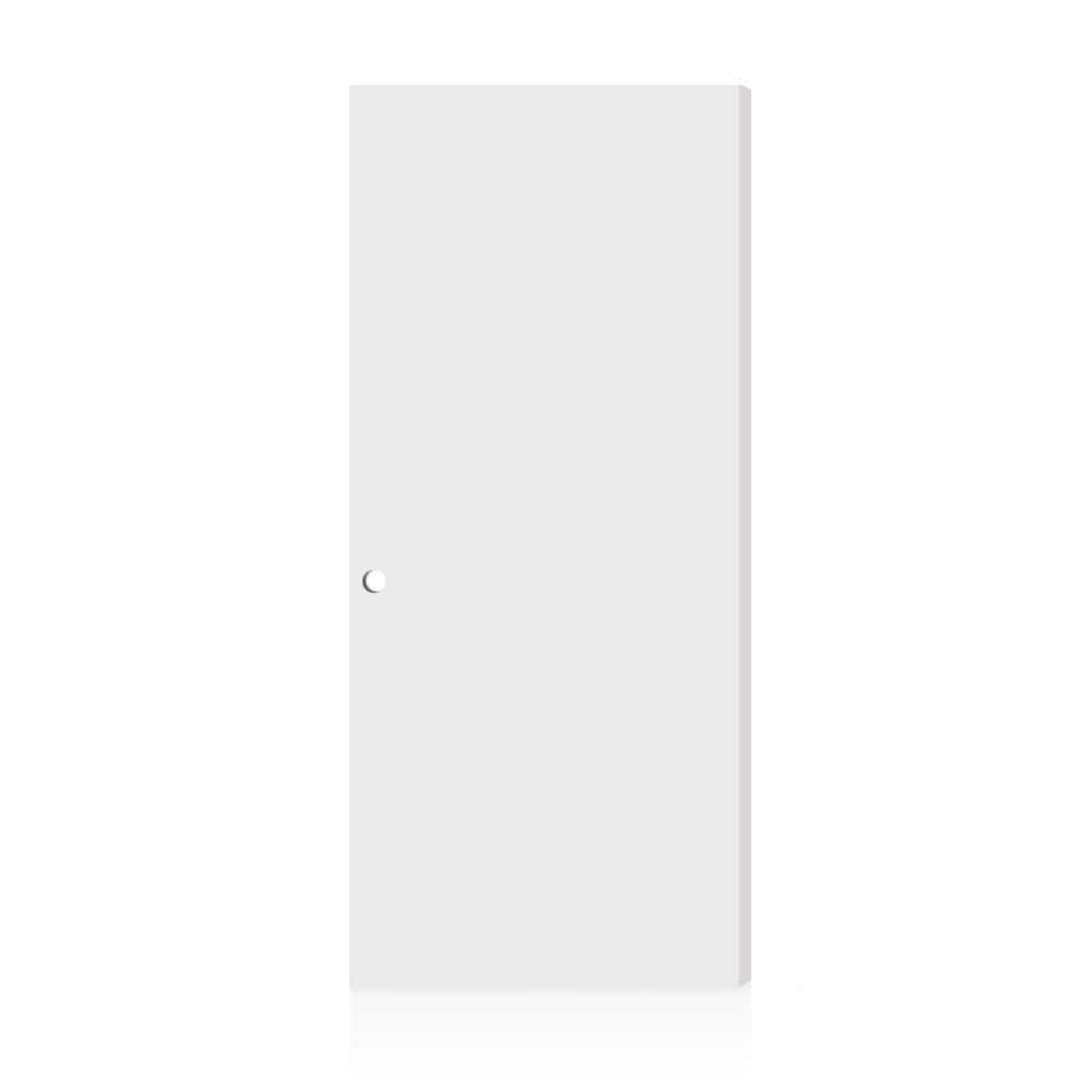 Fire-Rated Flush Panel 28 in. x 80 in. Right-Hand/Inswing White Composite Interior Commercial Door Slab price history on PriceWatchPro