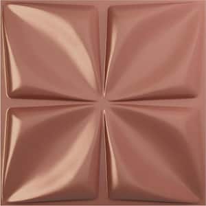 19-5/8-in W x 19-5/8-in H Riley EnduraWall Decorative 3D Wall Panel Champagne Pink