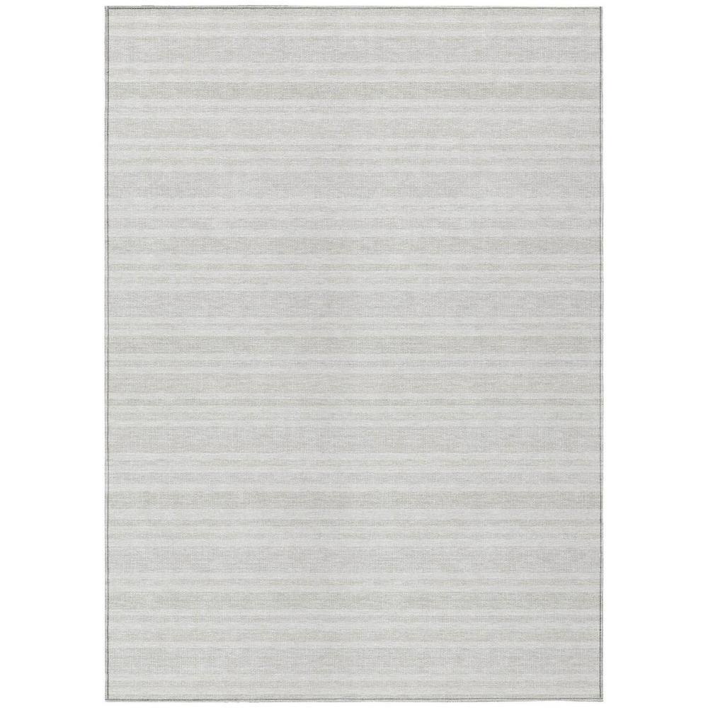 Ivory 3 ft. x 5 ft. Woven Striped Polyester Rectangle Indoor/Outdoor Area Rug price history on PriceWatchPro