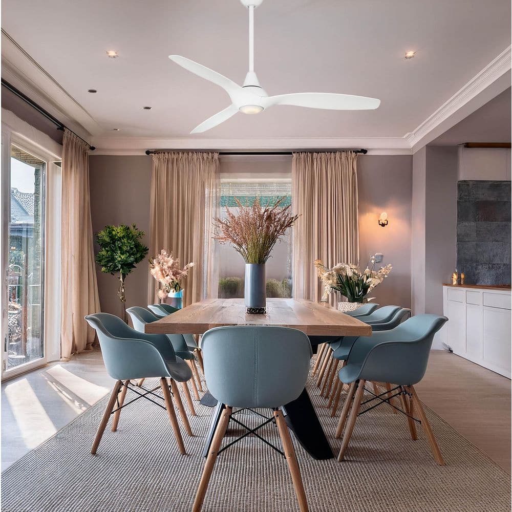 Home Decorators Collection Tidal Breeze 56 in. LED Indoor White