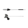 Milwaukee M18 FUEL QUIK-LOK 10 in. Pole Saw Attachment and 8 in. Edger Attachment (Tool-Only) 49-16-2720-49-16-2718