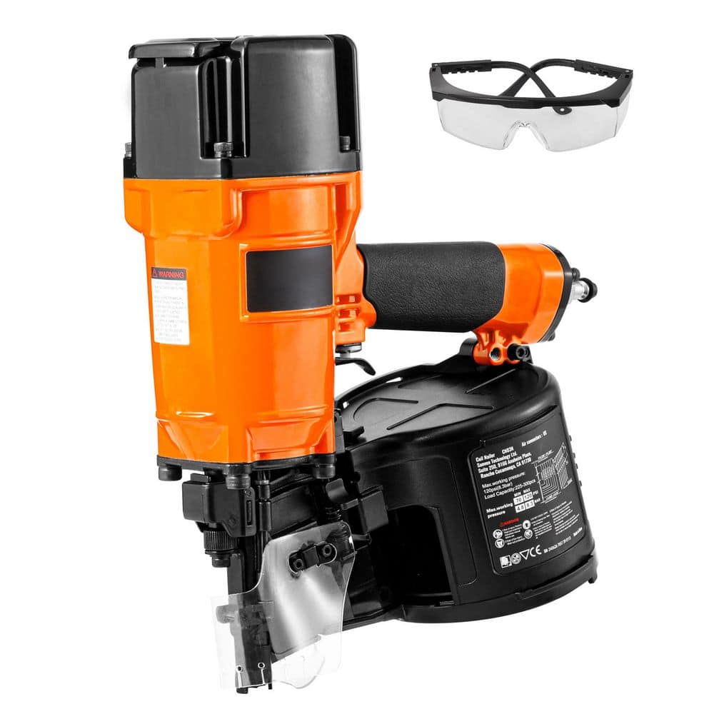 Coil Siding/Framing Nailer CN83N, 2 in. to 3-1/4 in. 15 Degree Pneumatic Siding Nail Gun with Tool-Less Depth Adjustment price history on PriceWatchPro