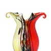 Dale Tiffany 12.75 in. Multi-Colored Kalmia Hand Blown Art Glass Vase  AV15415 - The Home Depot