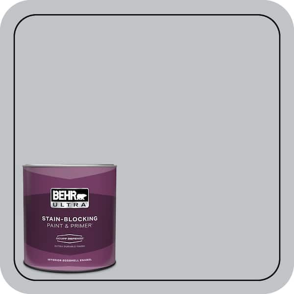 BEHR ULTRA 1 qt. #N510-2 Galactic Tint Extra Durable Eggshell Enamel Interior Paint & Primer