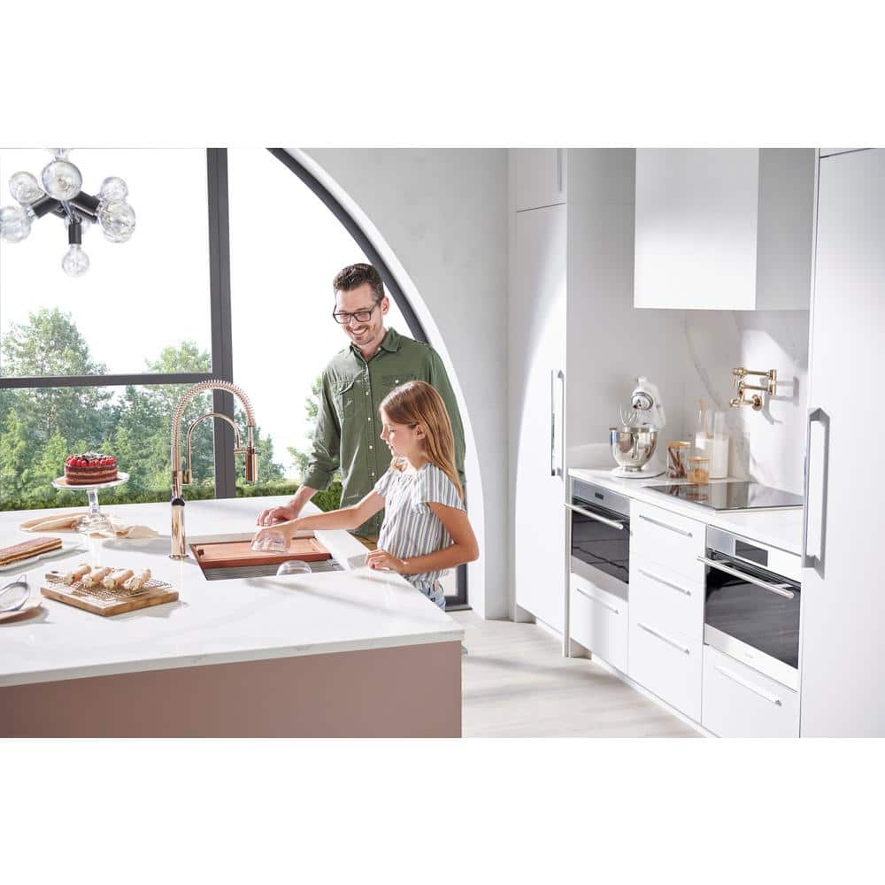 27-Inch Stainless Steel Workstation Kitchen Sink with Accessories