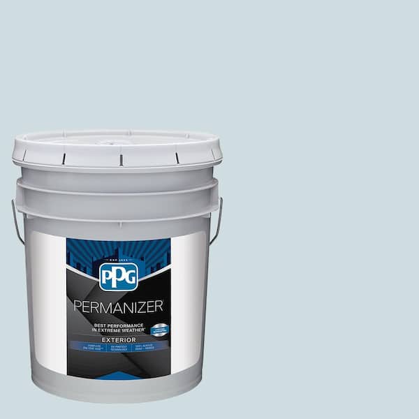 PERMANIZER 5 gal. PPG10-27 Tradewinds Semi-Gloss Exterior Paint