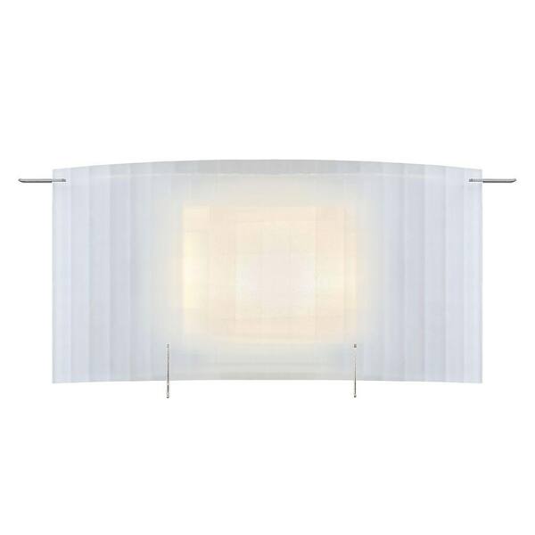 Designers Fountain Flute Brushed Nickel Interior LED Bath Vanity Light