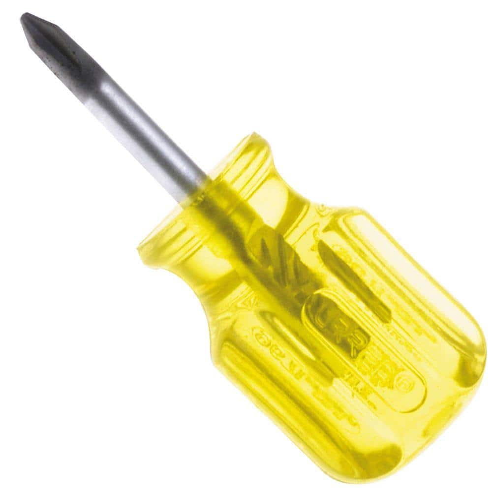 UPC 660731623420 product image for 1-3/8 in. Stubby Type Round Shank Phillips Tip Amber Handle Screwdriver | upcitemdb.com